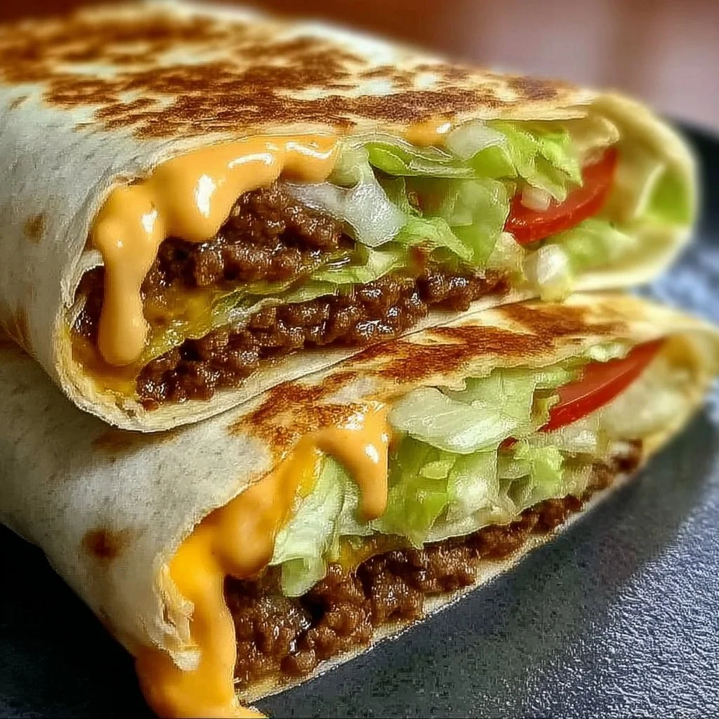 Big Mac Wraps featuring classic Big Mac ingredients in a convenient wrap