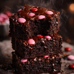 Delicious browned butter blondies topped with chocolate chips on a wooden table.