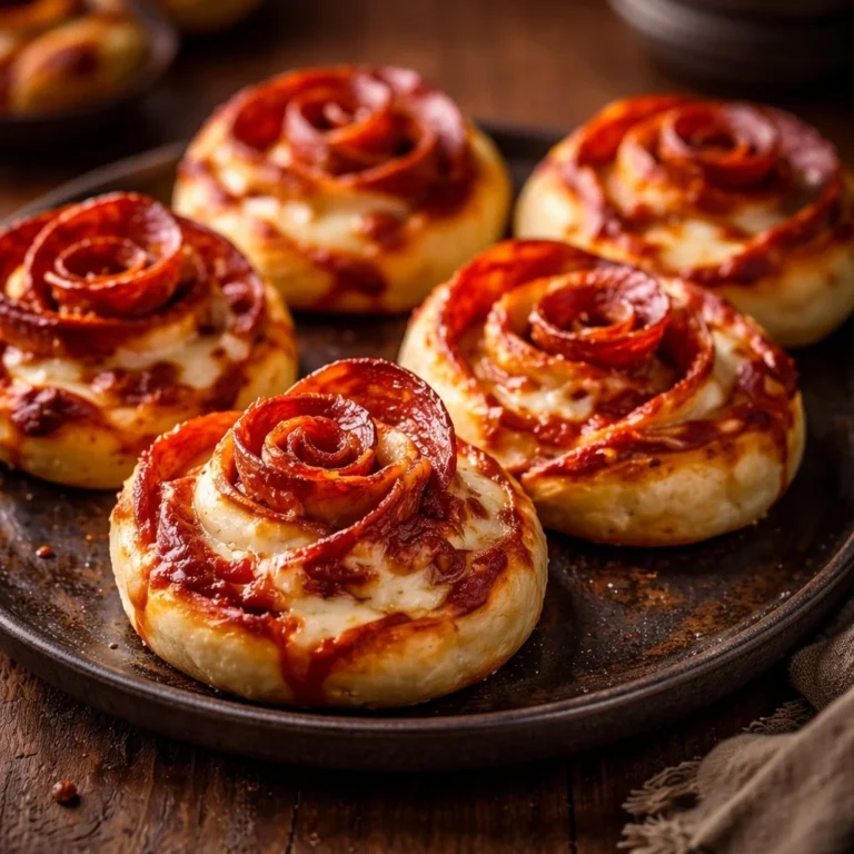 Easy pizza roses recipe with delicious toppings and fun presentation