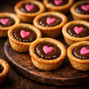 Easy Valentine Cookie Cups Delicious and easy Valentine Cookie Cups decorated for Valentine's Day