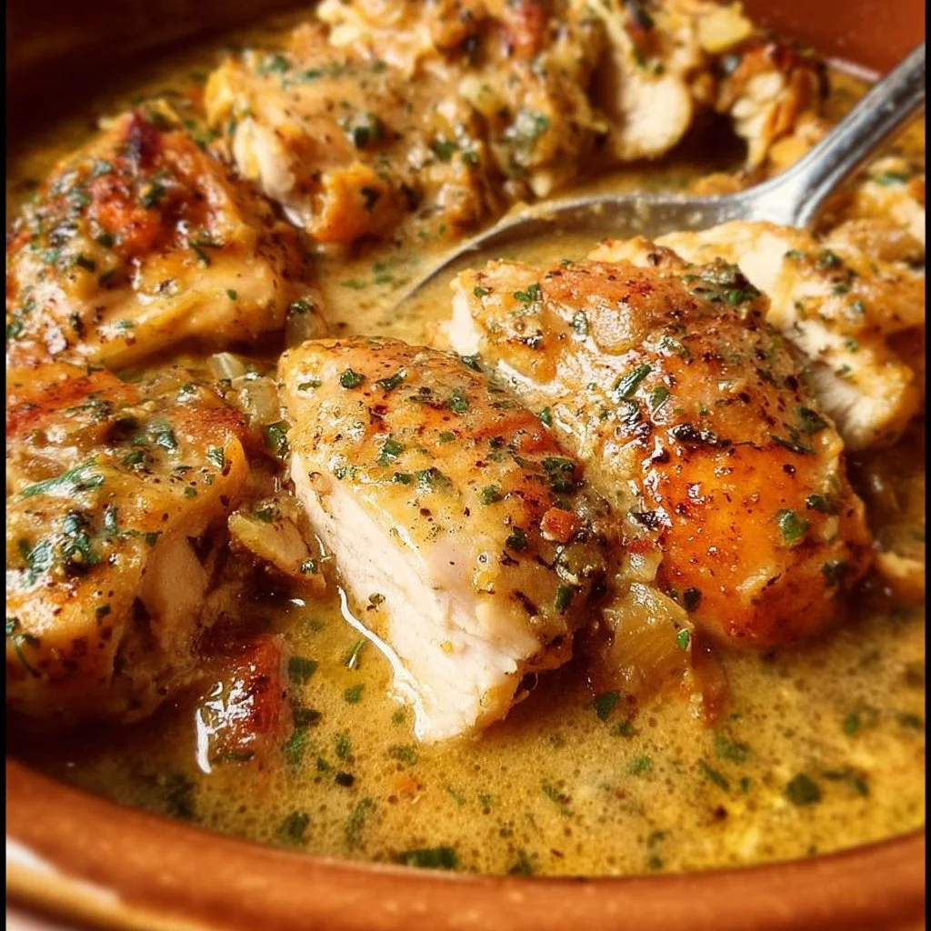 Delicious Ranch Chicken recipe cooked in a Crock Pot for easy meal prep