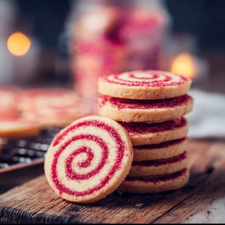 Delicious Valentine's Day swirl cookies decorated with pink and red frosting