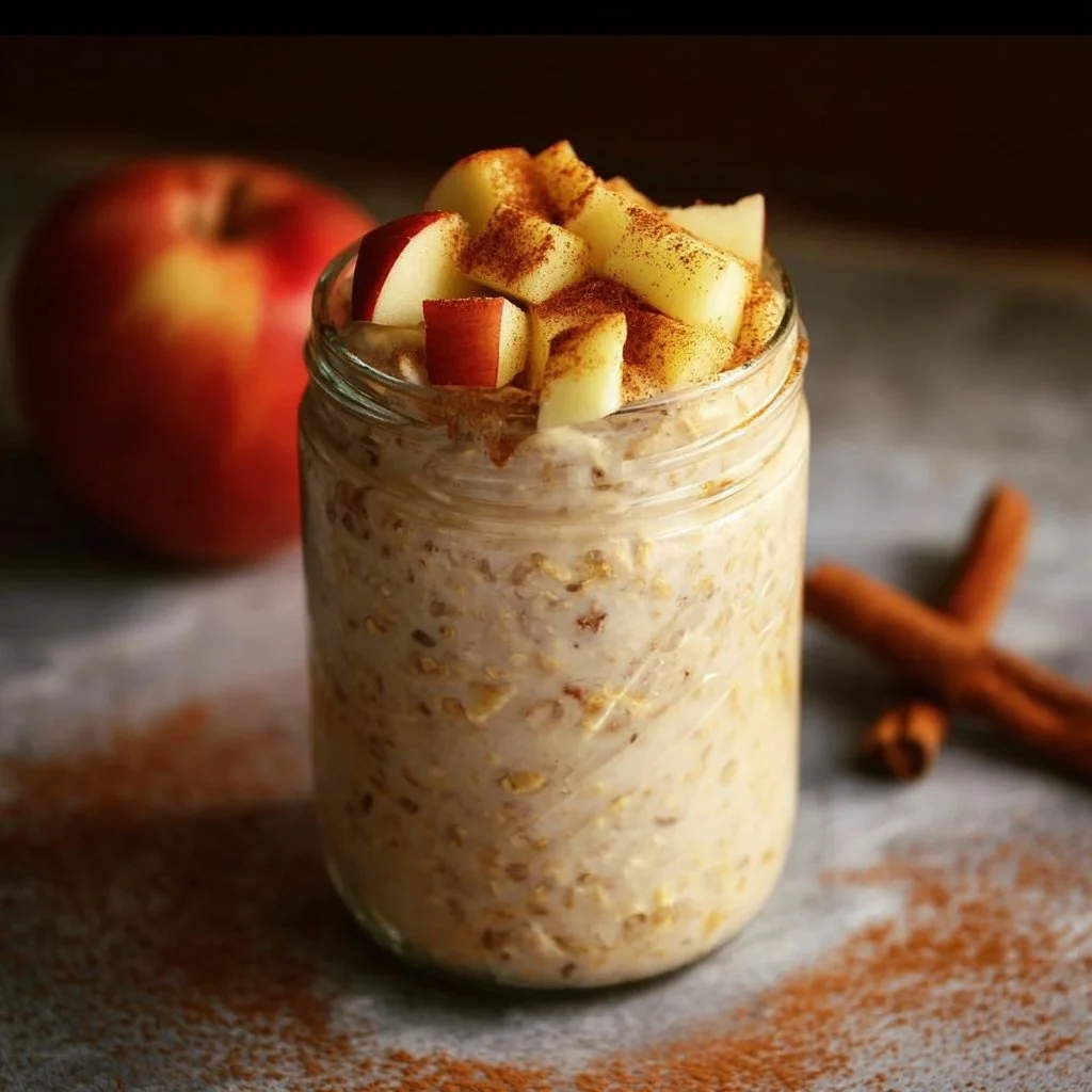 Apple Cinnamon Overnight Oats