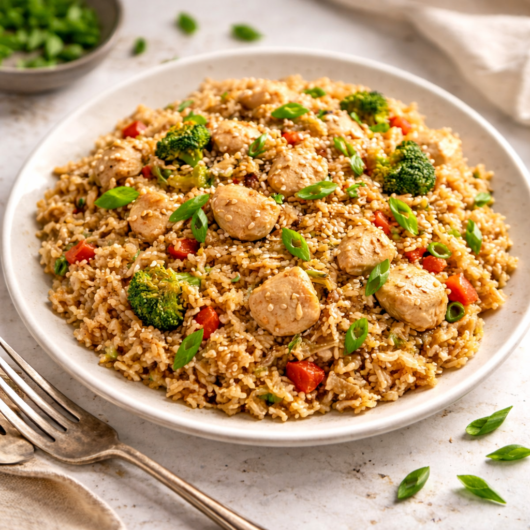 Chicken Teriyaki Fried Rice