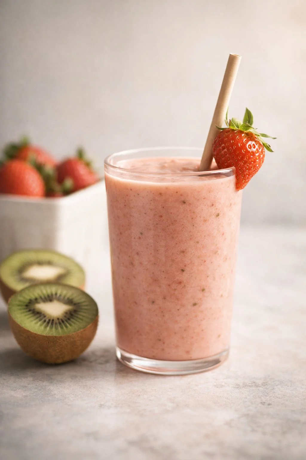 Creamy Berry Milkshakes: A 5-Minute Homemade Recipe Kiwi Strawberry Milkshake