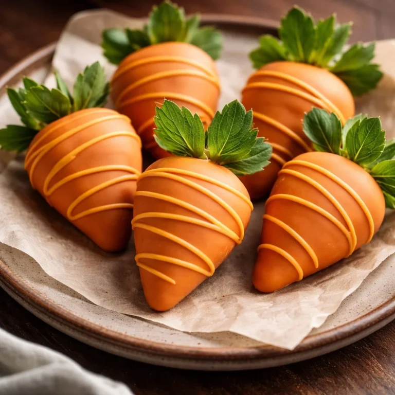 Easter-themed chocolate-covered strawberries decorated for a festive celebration