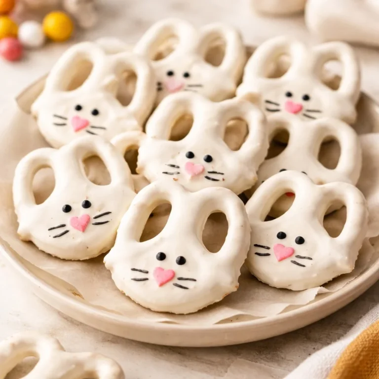 Deliciously decorated Easter Pretzels for festive celebrations.
