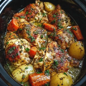 Garlic Butter Chicken Crockpot Recipe: 6-Hour Magic for Tender Bliss Crockpot Garlic Butter Chicken cooked to perfection for tender, flavorful meals.
