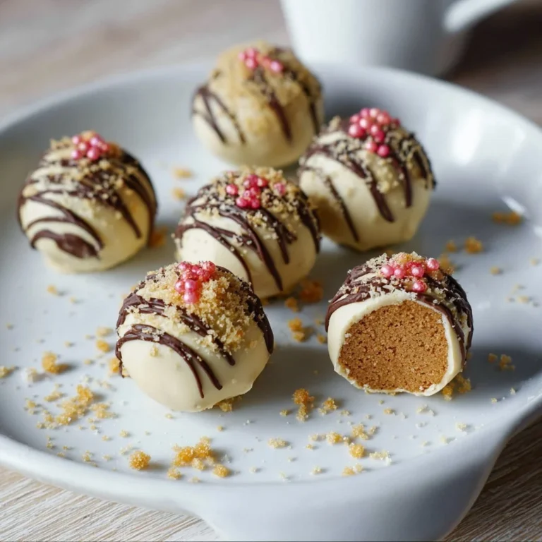 Delicious gingerbread truffles decorated for the holiday season