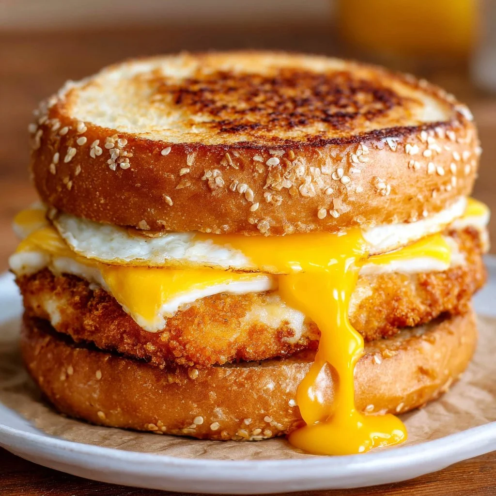 Chicken Cutlet Egg & Cheese