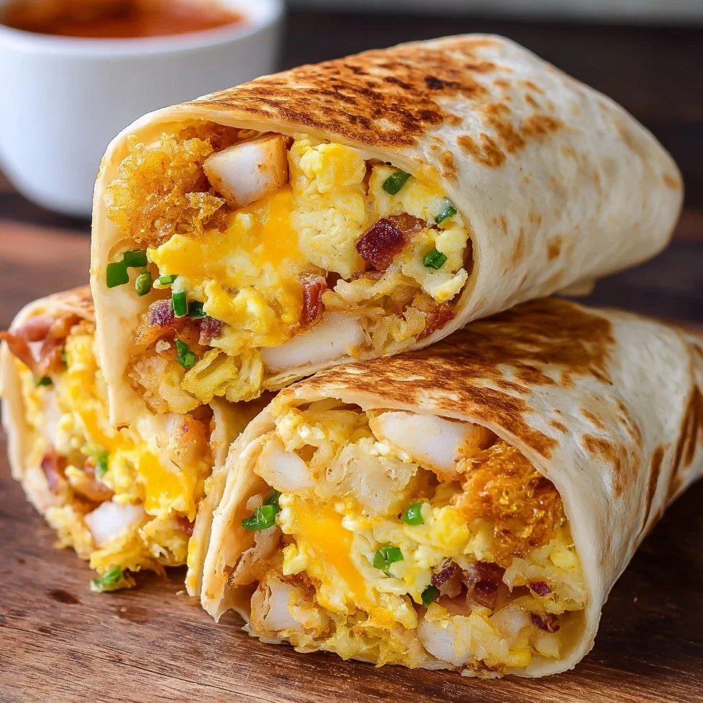 Breakfast Wrap (Egg, Cheese & Hash Brown)