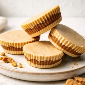 Speculoos Cups Delicious speculoos cups filled with spiced cookie flavor