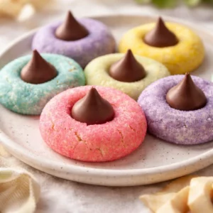 Spring Blossom Cookies, colorful and beautifully decorated for springtime celebrations.