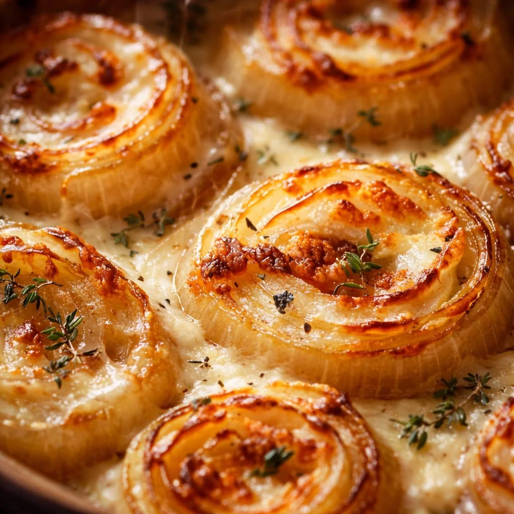 Freshly harvested Tennessee onions on a rustic wooden table