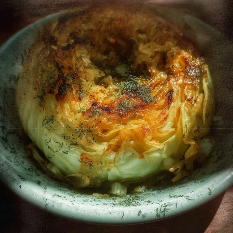 Delicious viral cabbage boil served in a bowl with fresh toppings