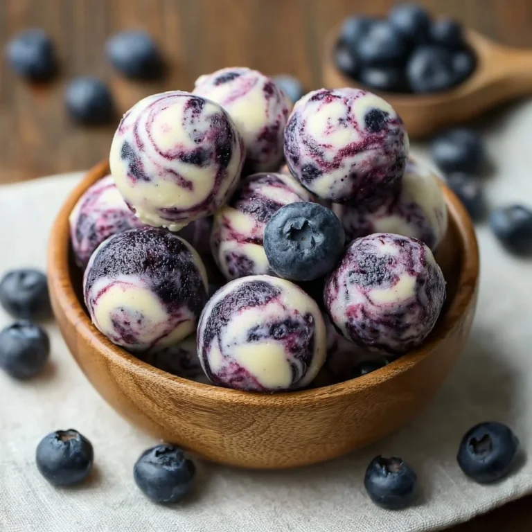 Blueberry Greek Yogurt Bites snack for a healthy breakfast or on-the-go treat