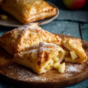 Easy apple pie parcels baked to perfection with cinnamon and apple filling