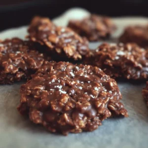 Healthy no bake cookies made with nutritious ingredients for a guilt-free dessert.