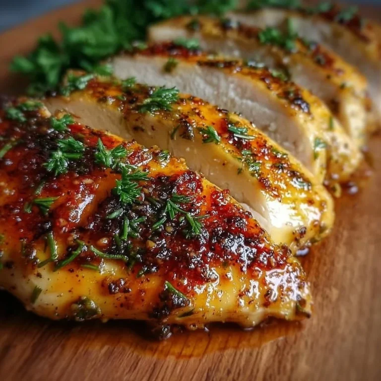 Melt in your mouth chicken breast dish with herbs and spices