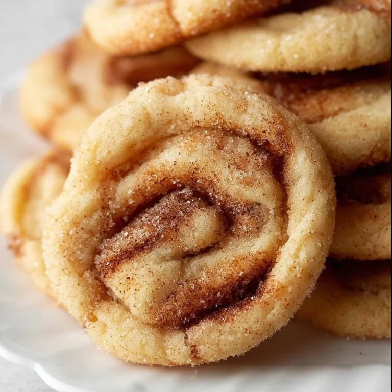 Soft and chewy cinnamon roll sugar cookies with cinnamon and sugar topping