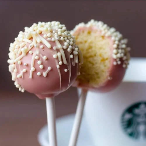 Starbucks Cake Pop - a delicious sweet treat on a stick