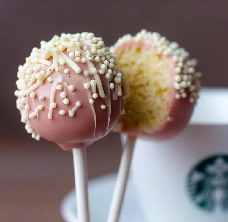 Starbucks Cake Pop - a delicious sweet treat on a stick