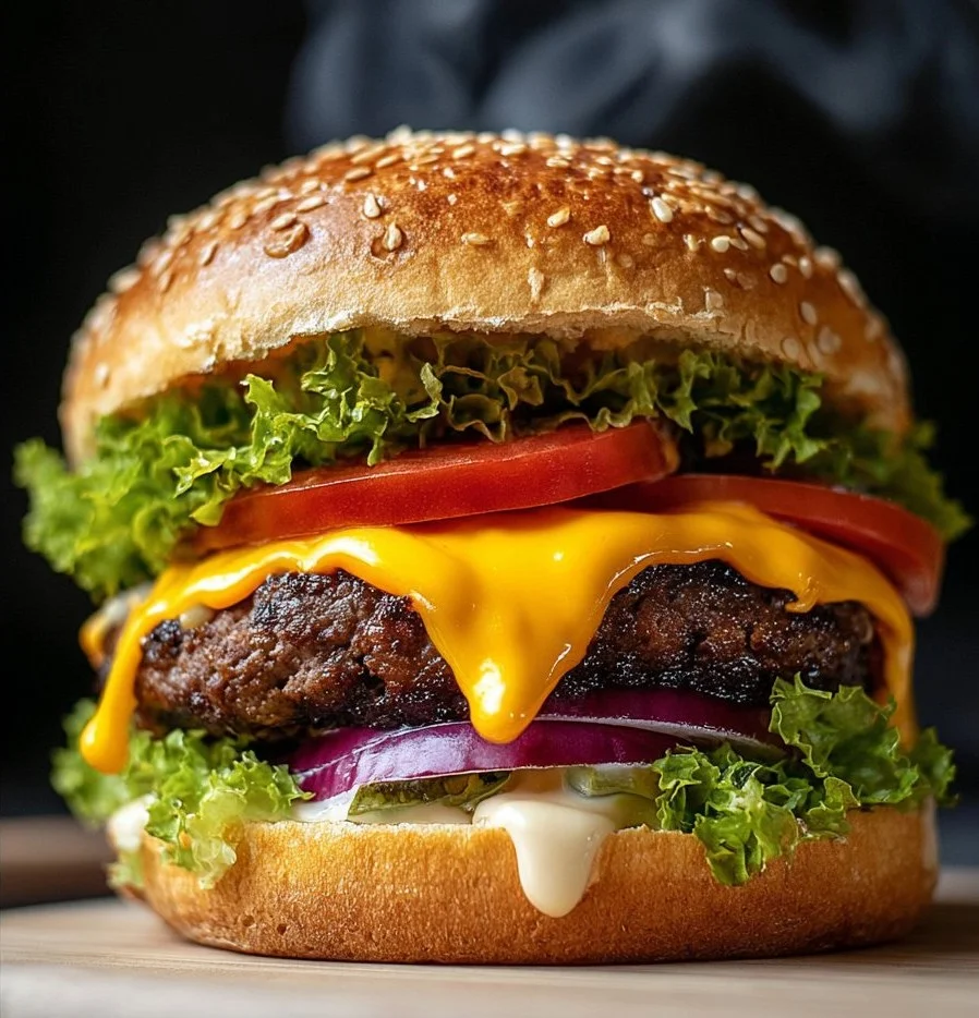Classic cheeseburger recipe ready in 25 minutes from Chasety