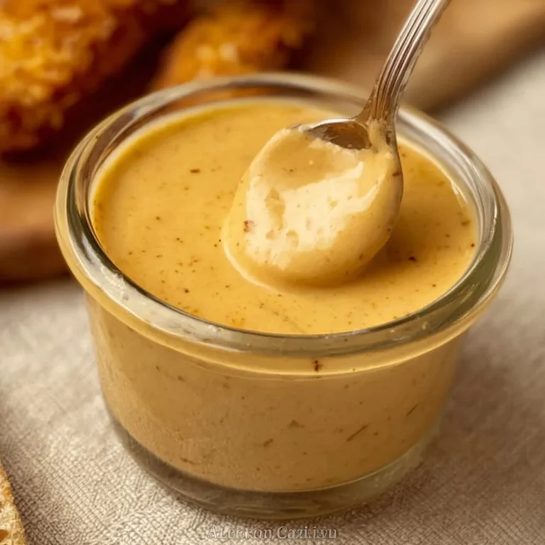 Easy homemade Chick-fil-A sauce recipe ingredients and preparation.