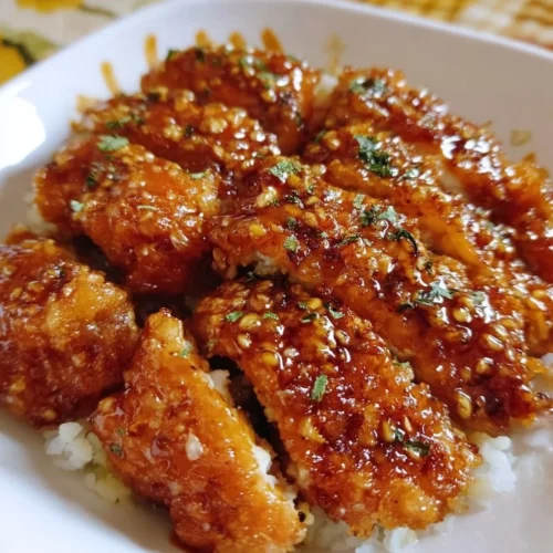 Honey Garlic Crispy Chicken Honey Garlic Crispy Chicken with a golden, crunchy coating and savory glaze.