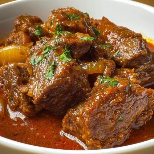 Instant Pot Greek Beef Stifado Recipe Delicious Instant Pot Greek Beef Stifado with tender meat and rich sauce