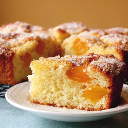 Apricot Coconut Ricotta Cake Delicious Apricot Coconut Ricotta Cake topped with fresh apricots and coconut flakes