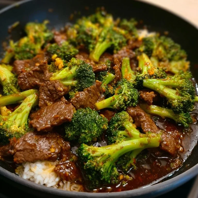 Delicious Beef and Broccoli stir fry with homemade sauce