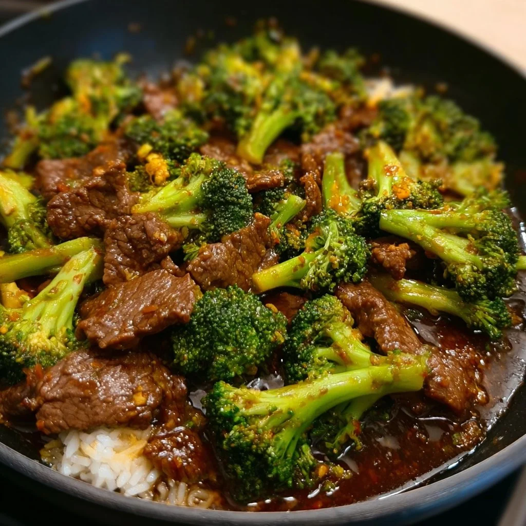 Delicious Beef and Broccoli stir fry with homemade sauce