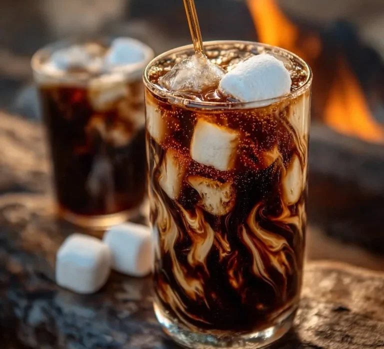 Campfire Cola Dirty Soda: A quick and delicious s'mores-inspired drink