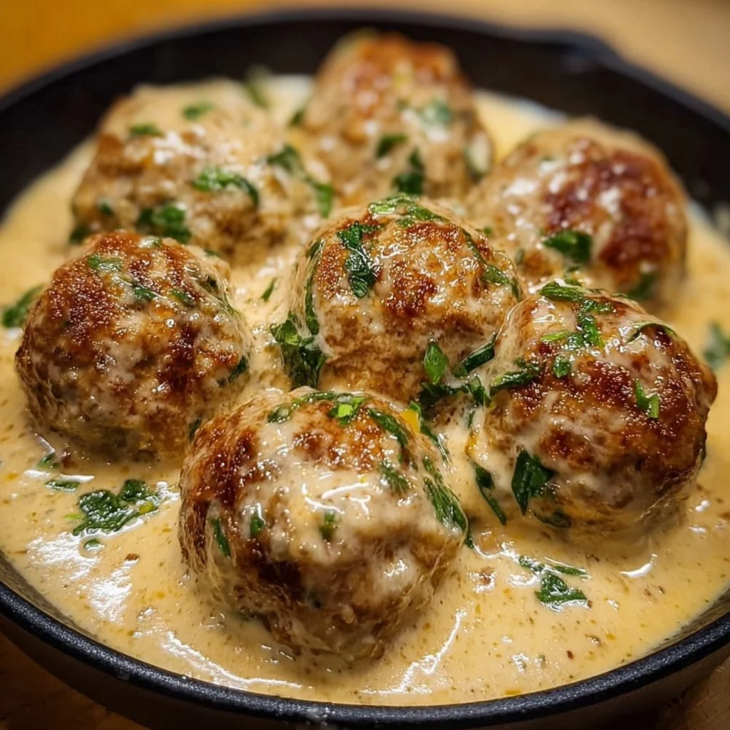 Carnivore Creamy Meatballs