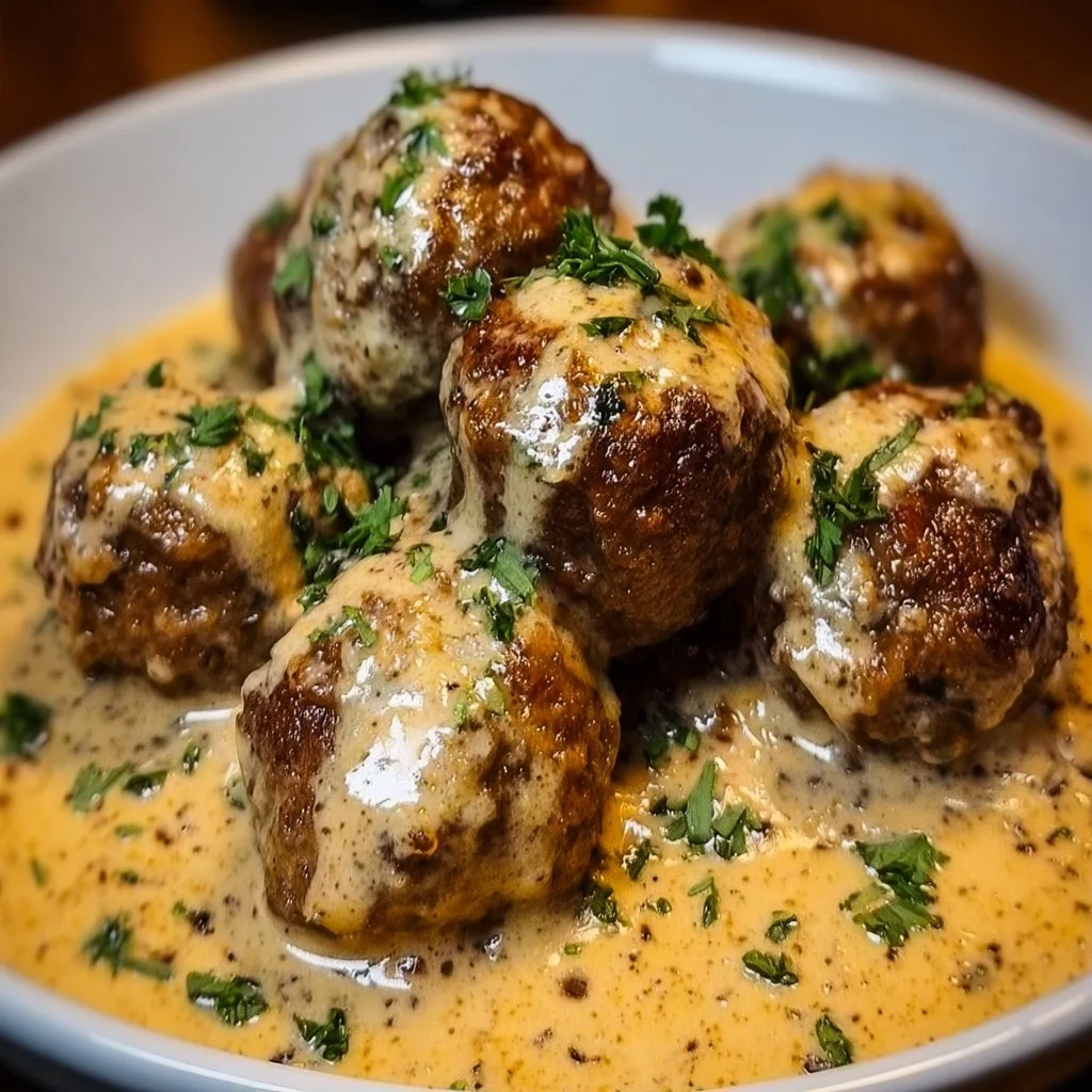 Carnivore Creamy Meatballs