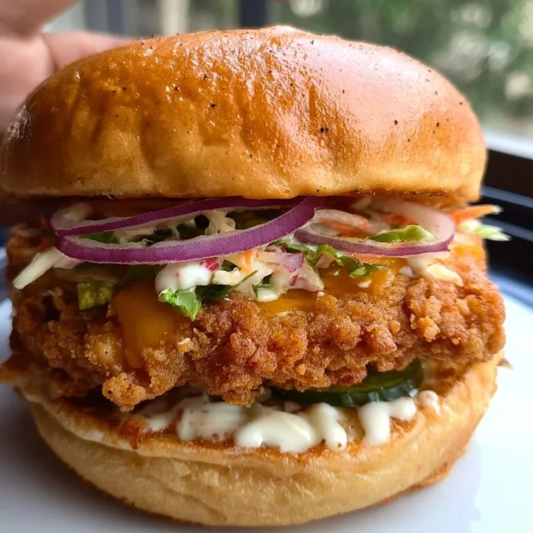 A mouth-watering chicken fried burger topped with fresh ingredients