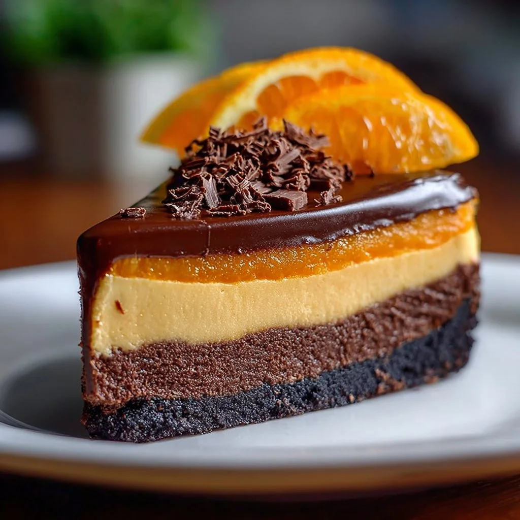 Chocolate Orange Cheesecake