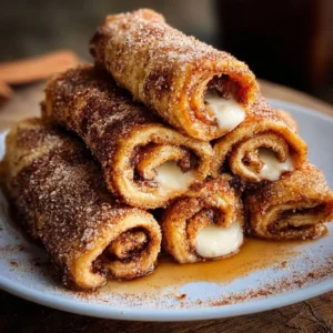 Cinnamon Sugar French Toast Roll-Ups served on a plate, perfect for brunch.