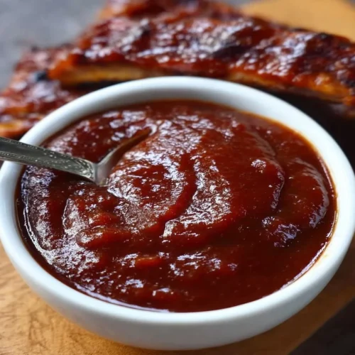 Homemade easy BBQ sauce recipe for grilling and marinades