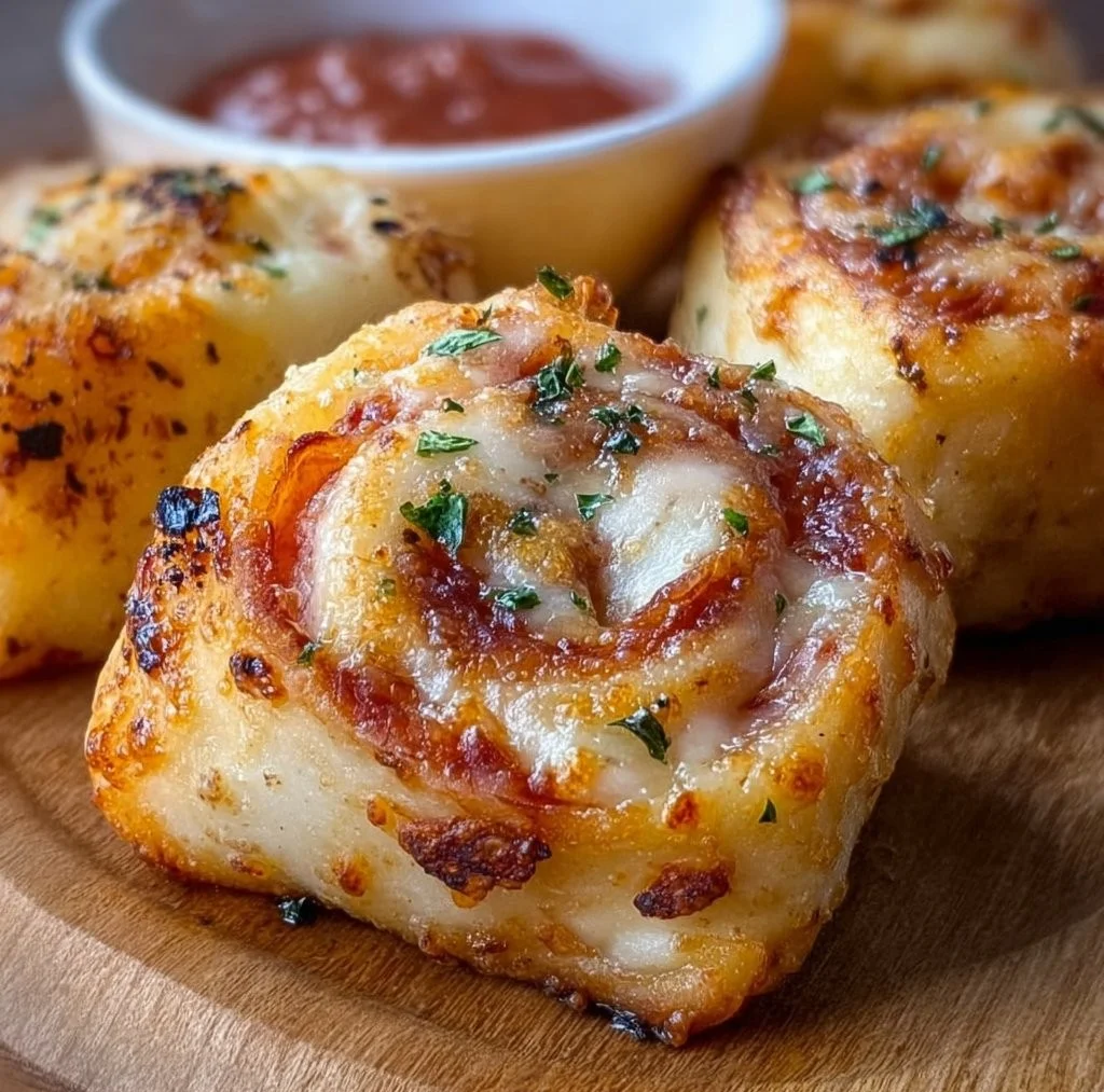 Easy Homemade Pizza Rolls