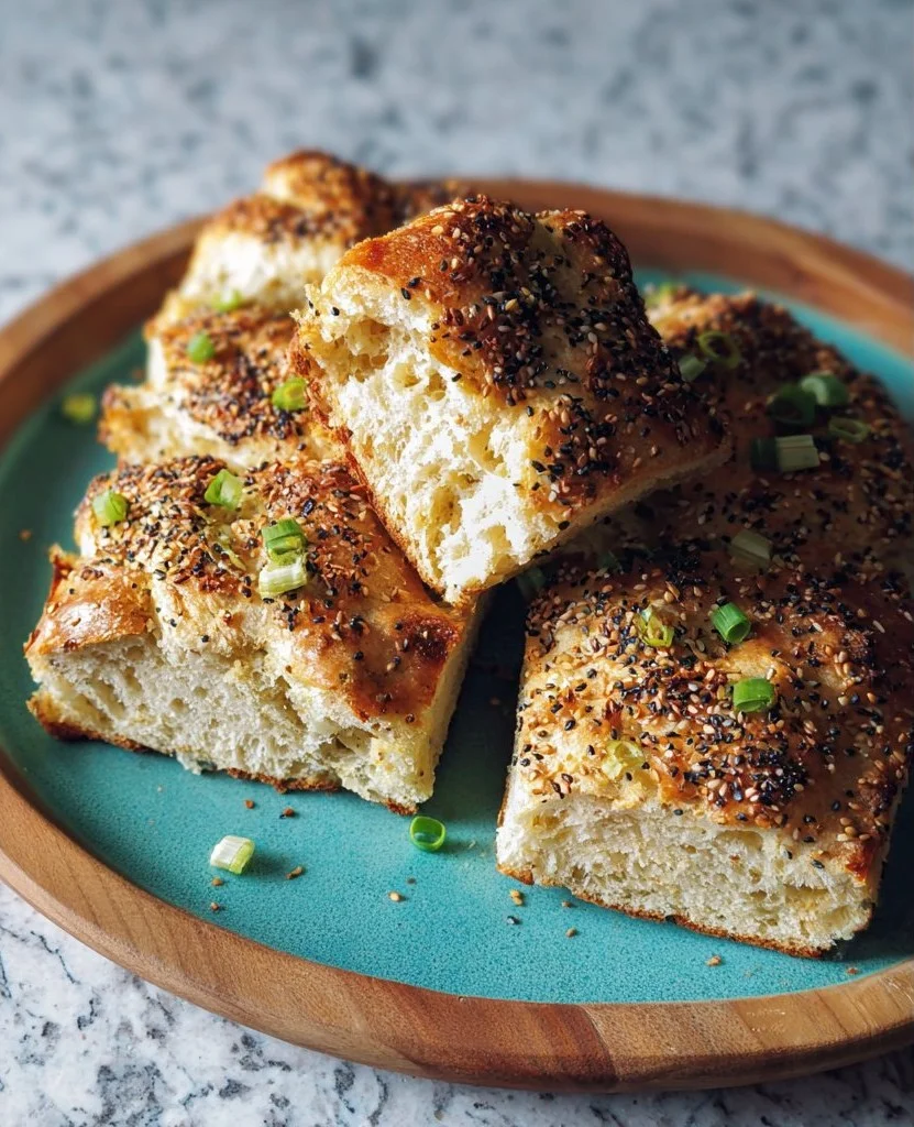 Everything Bagel Scallion Buttermilk Bread