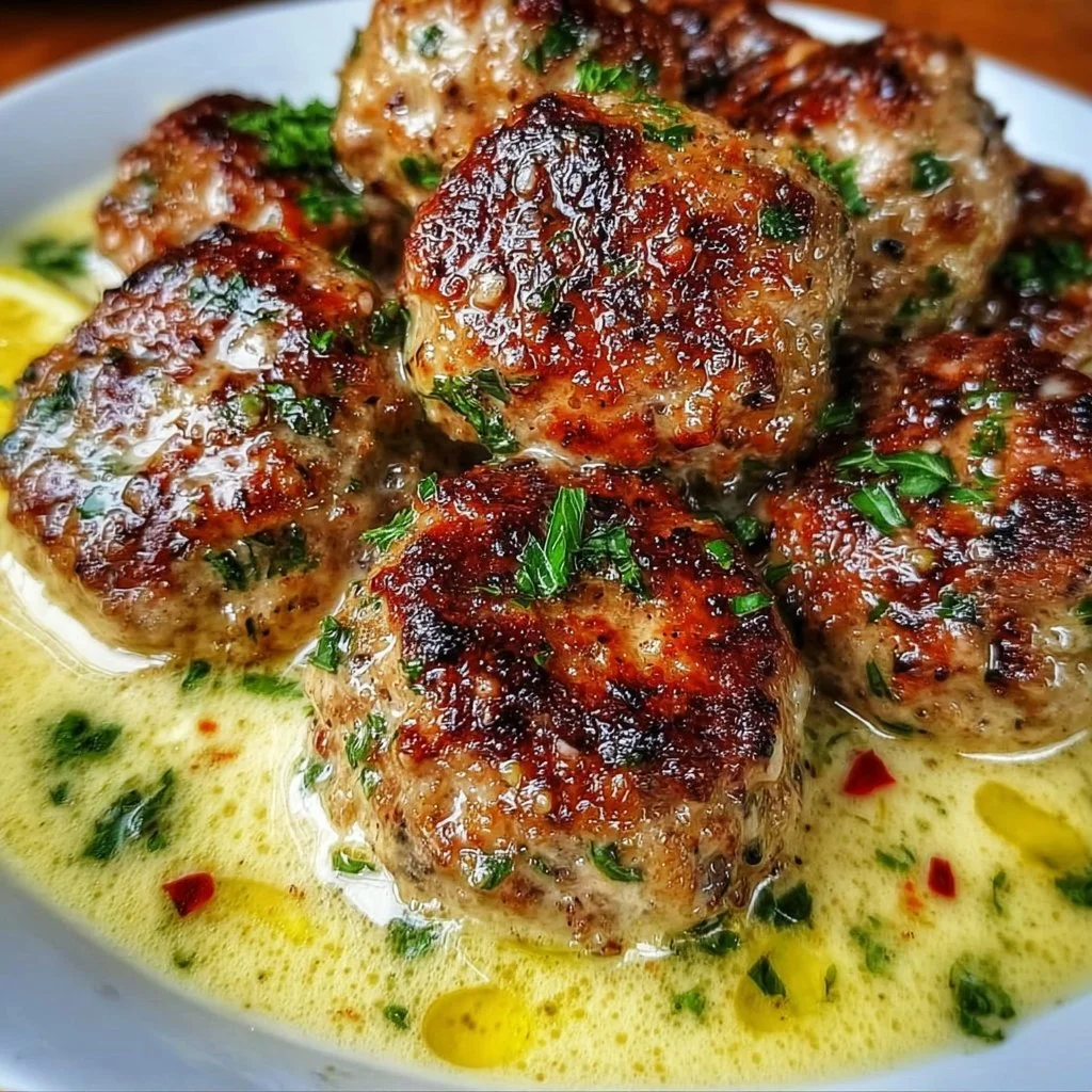 Flavorful Greek Meatballs in Lemon Sauce