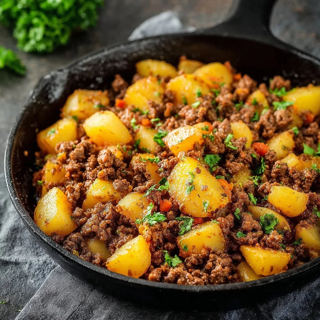 Ground Beef and Potatoes