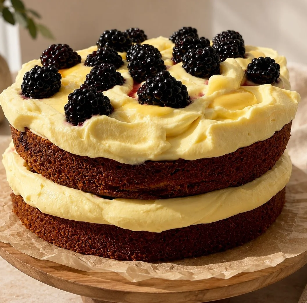 Lemon Blackberry Cake
