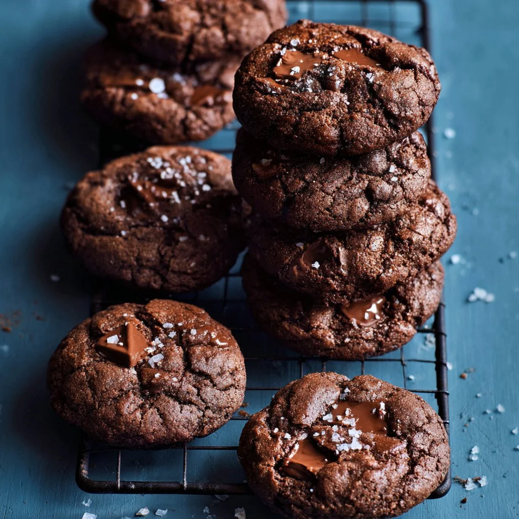 Malted Chocolate Cookies Malted Chocolate Cookies