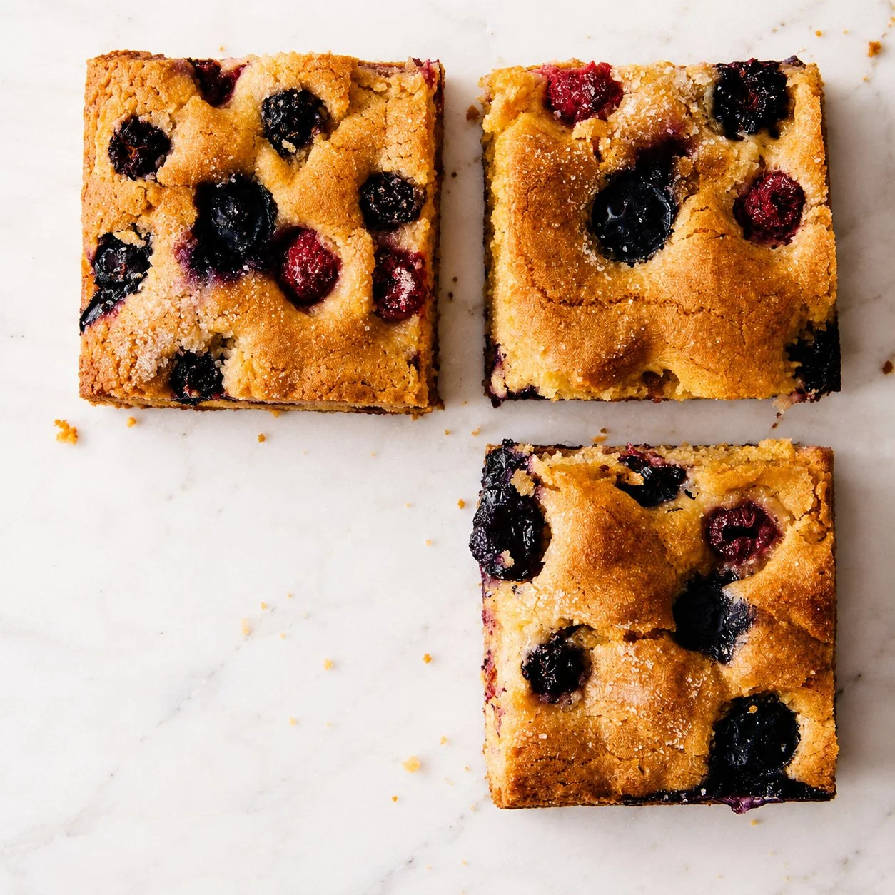 Mixed Berry Tahini Cake (Soft, Moist & Nutty Berry Cake)