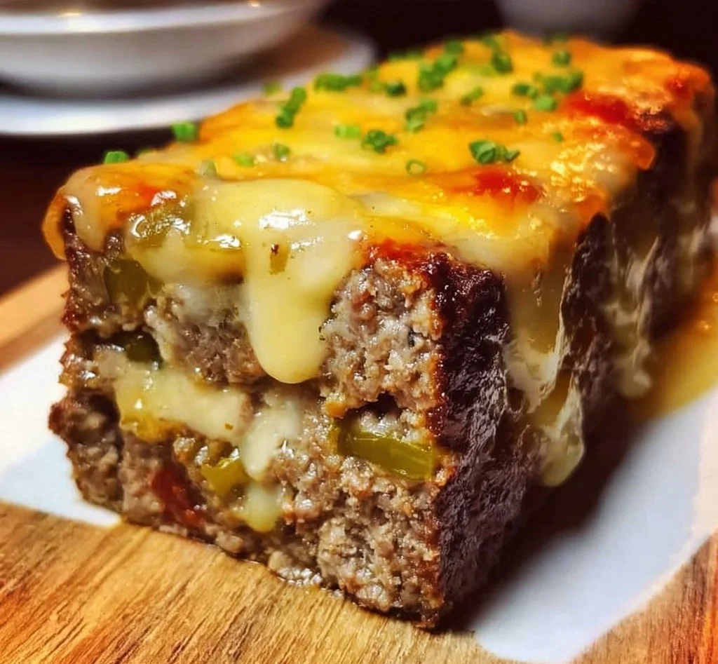 Philly Cheesesteak Meatloaf Philly Cheesesteak Meatloaf