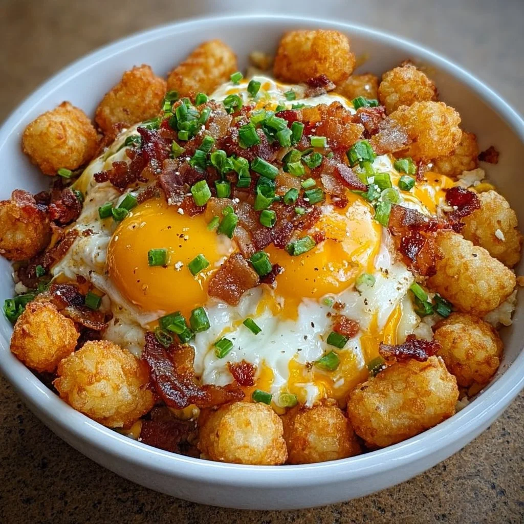 Satisfy Mornings with a Hearty Tater Tot Breakfast Bowl